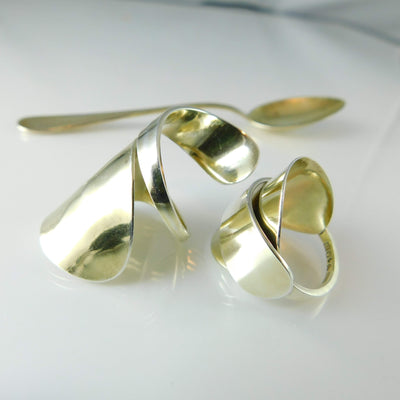 Spoon Ring Silhouettes: Shapes & Styles of Silver Spoon Rings made from Vintage Flatware