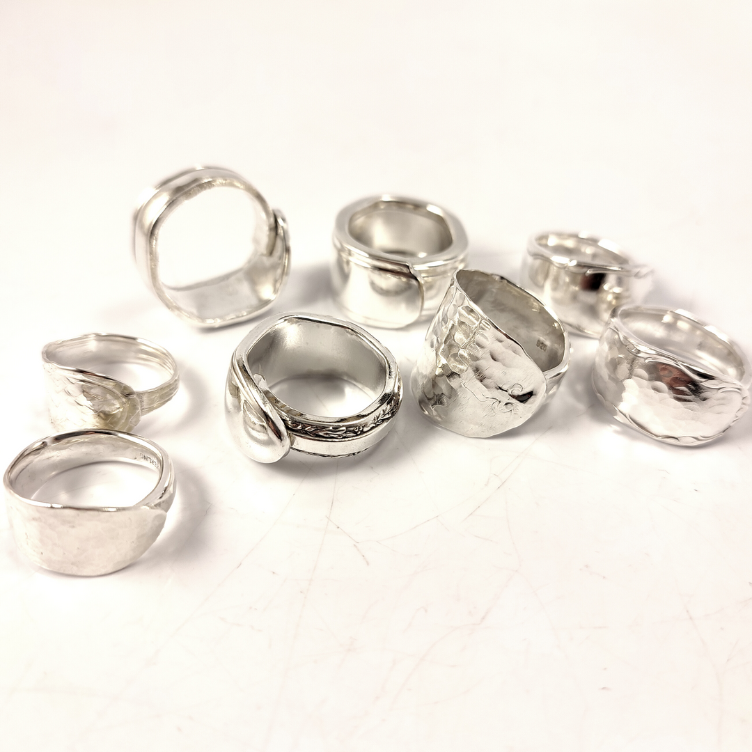 Catch of the Day Spoon Ring - Classic Band Shape