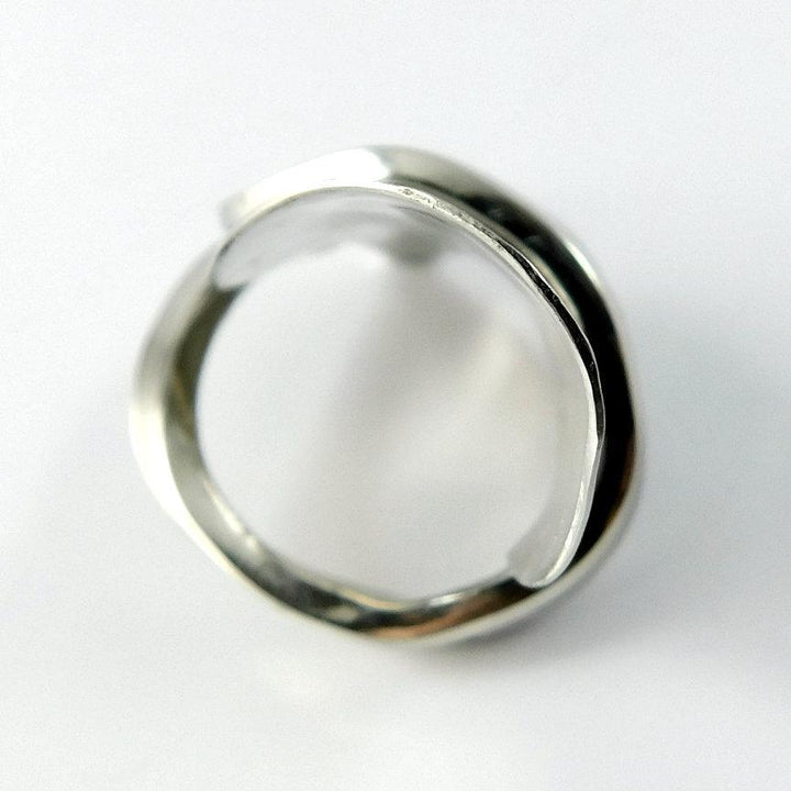 Tulip Twist Whole Silver Spoon Ring
