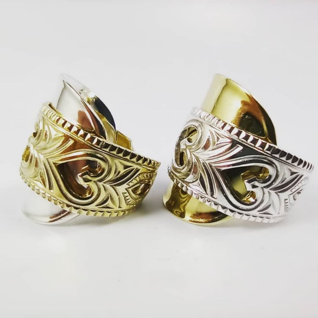 Norwegian Spoon Rings