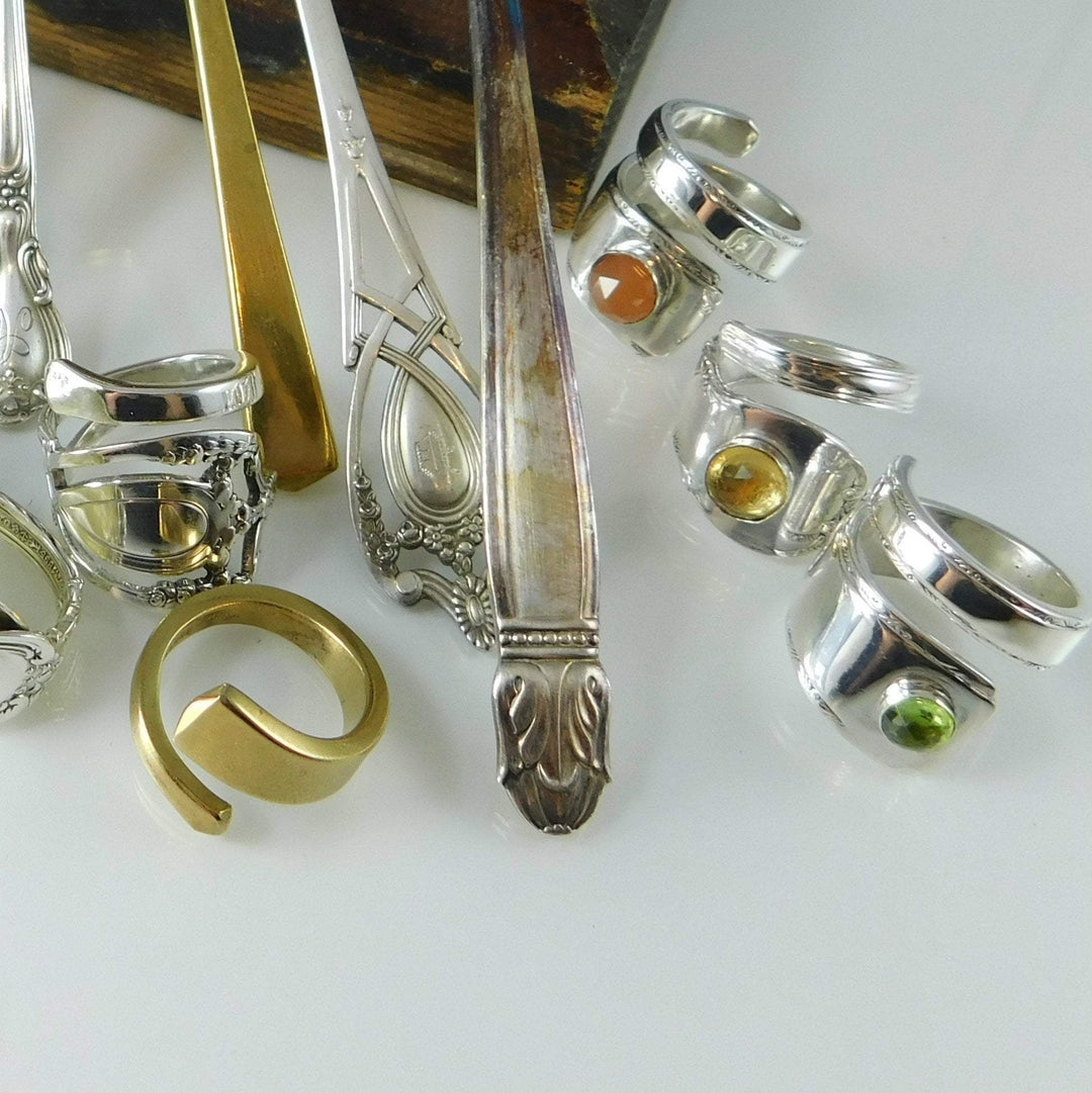 Spoon Rings, Silver Spoon Rings for Sale