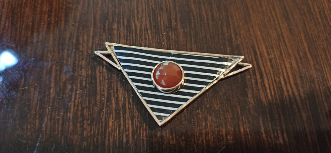 Harley Davidson Fender Trim & Rose Gold Necklace
