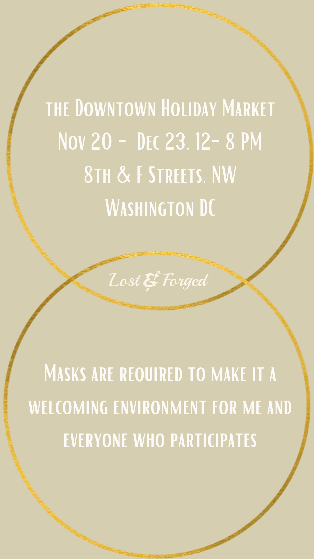 Downtown Holiday Market Nov 20th-Dec 23rd