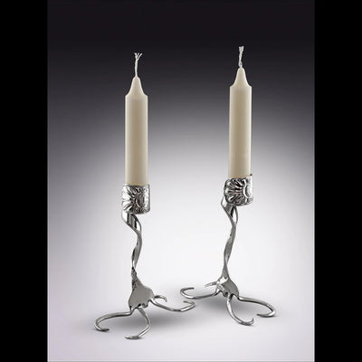 Twisted Fork Silver Candlesticks - Intro & Instructions for Use