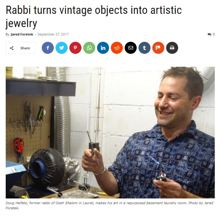 Lost & Forged in Washington Jewish Week