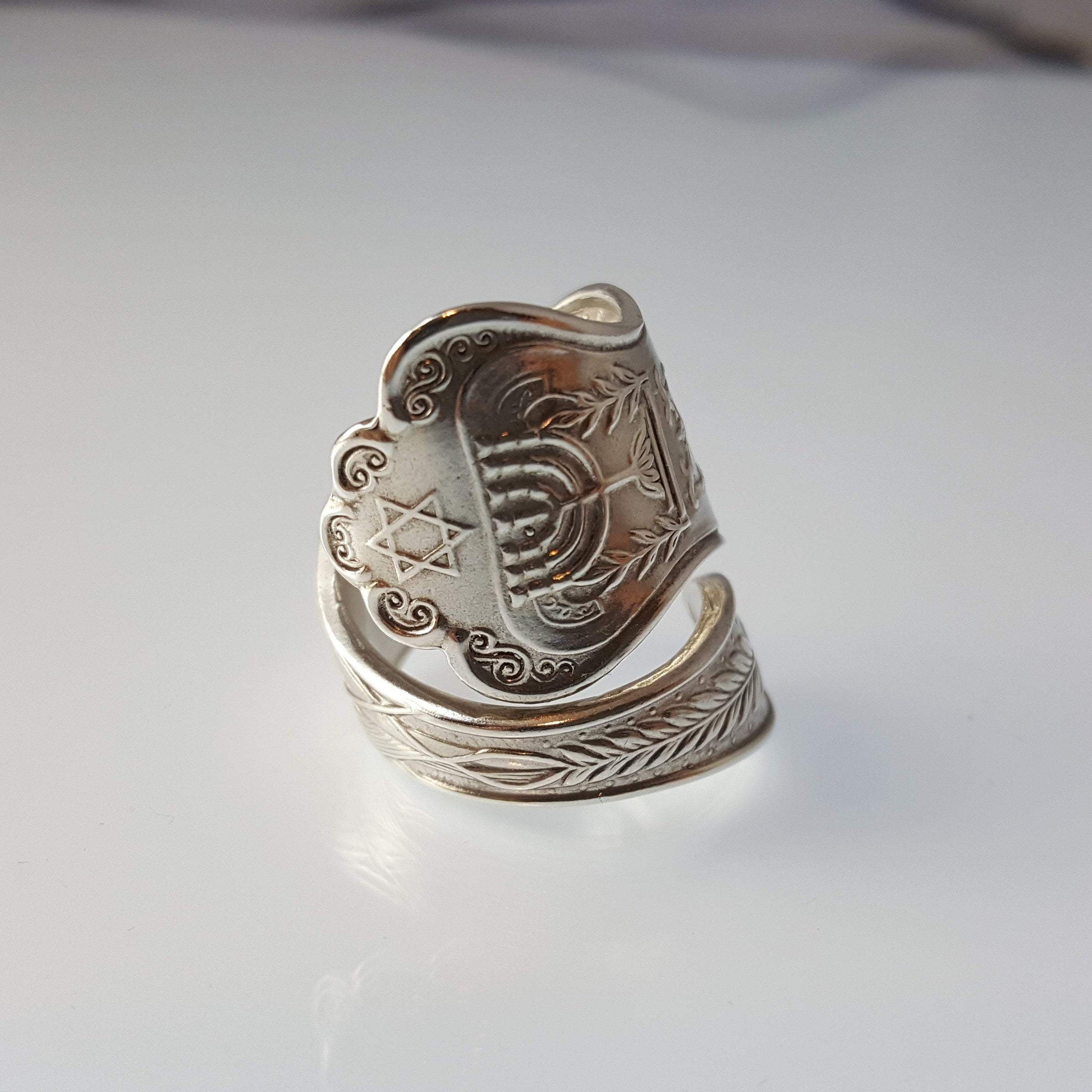 Judaica Spoon Rings