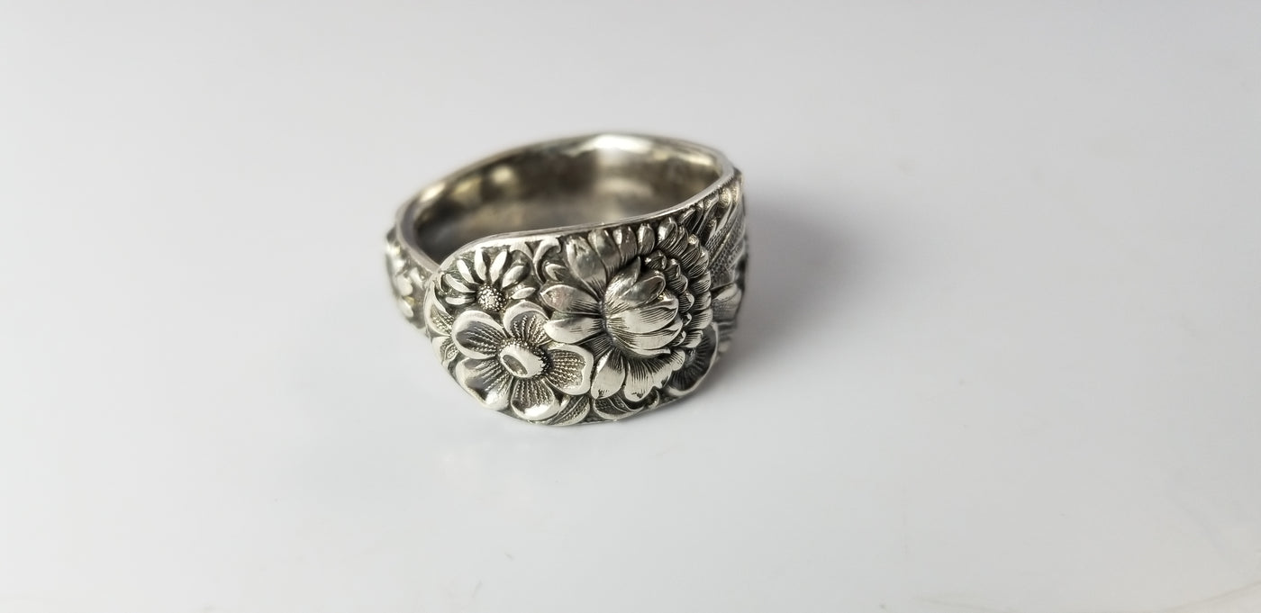 Floral Spoon Ring