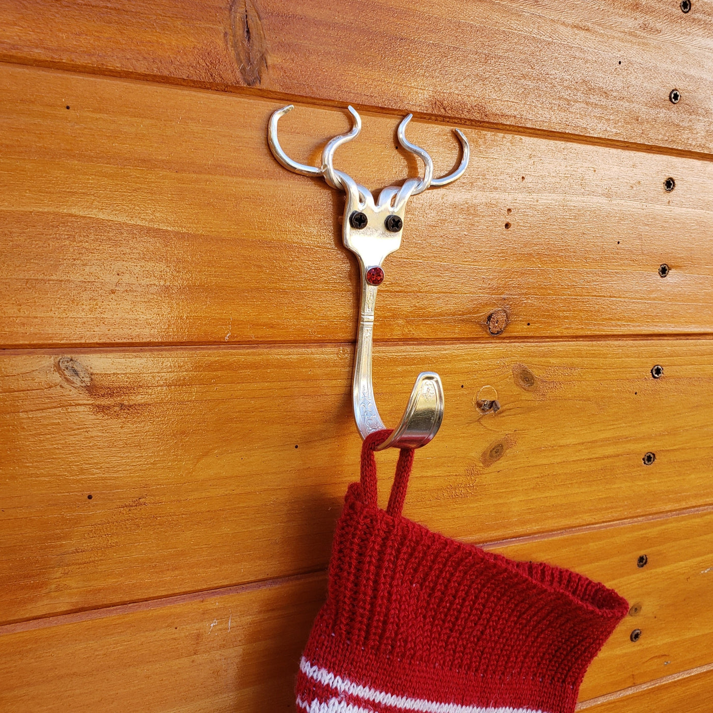 Reindeer Fork Hook & Christmas Decor
