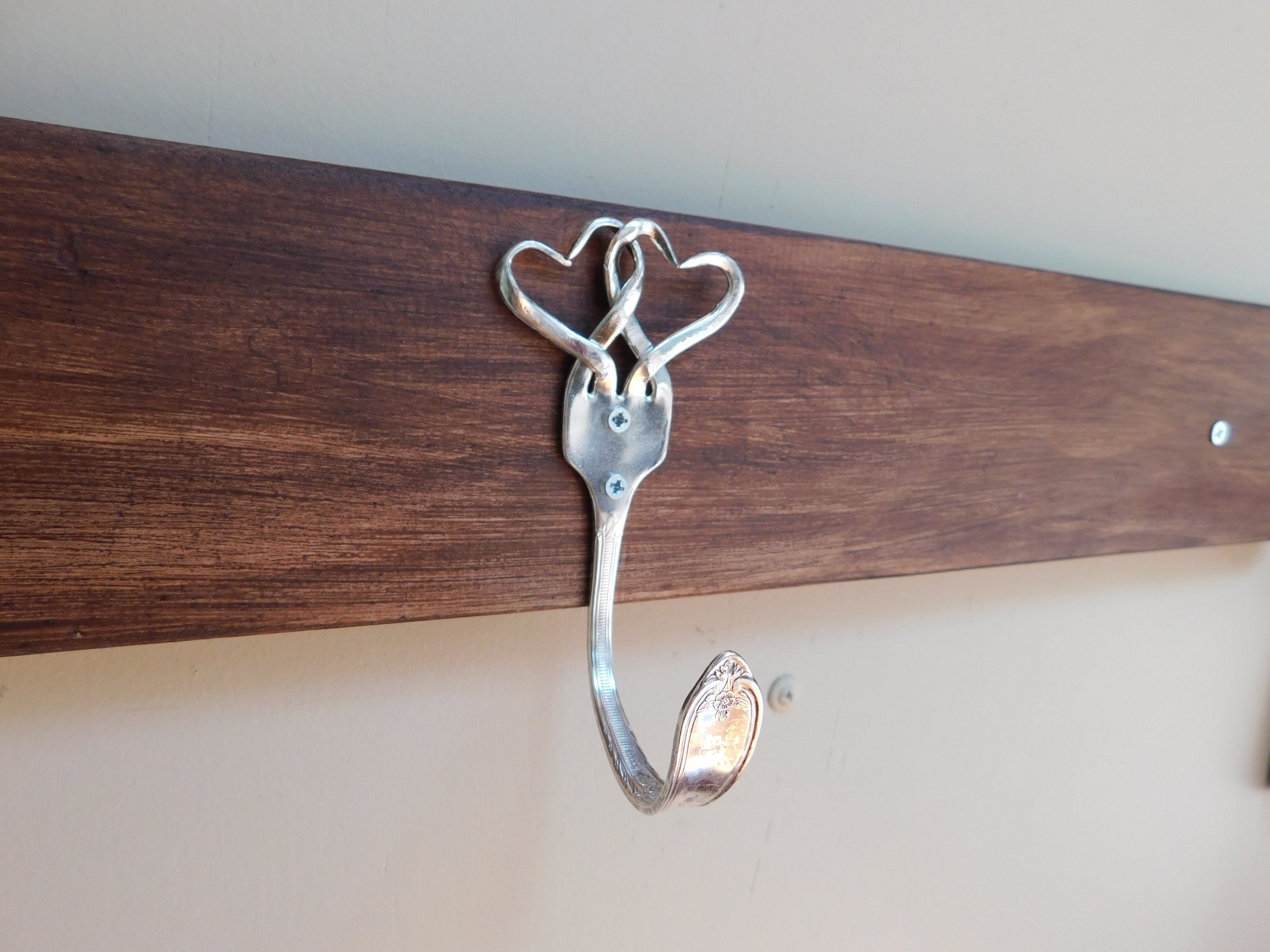 Silver Fork Wall Hook