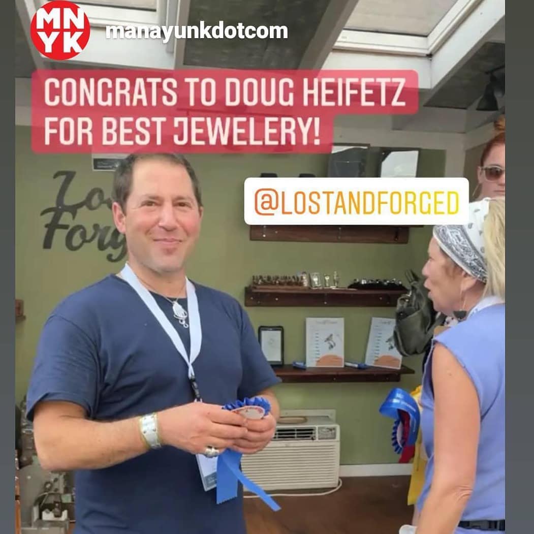 Doug Heifetz, Best Jewelry at Manayunk Arts Festival 2021