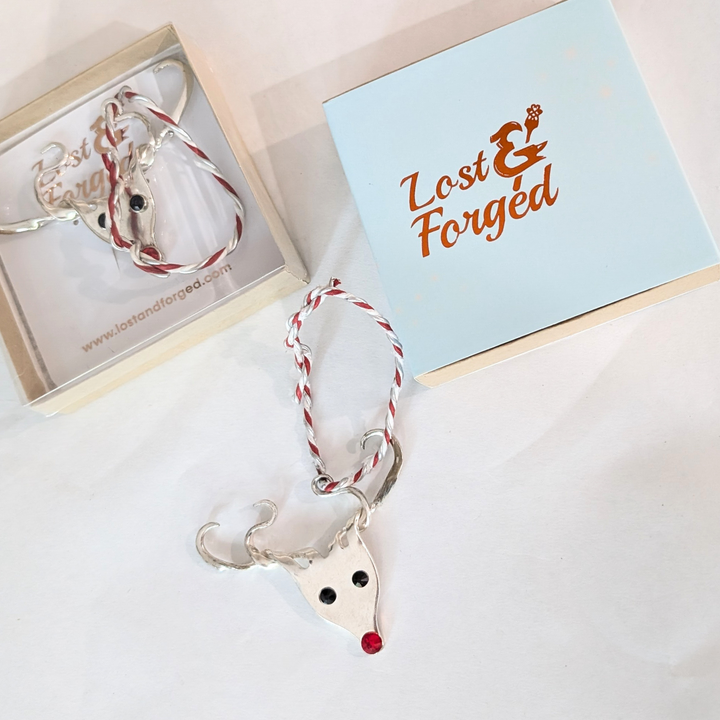 Reindeer Fork Ornament