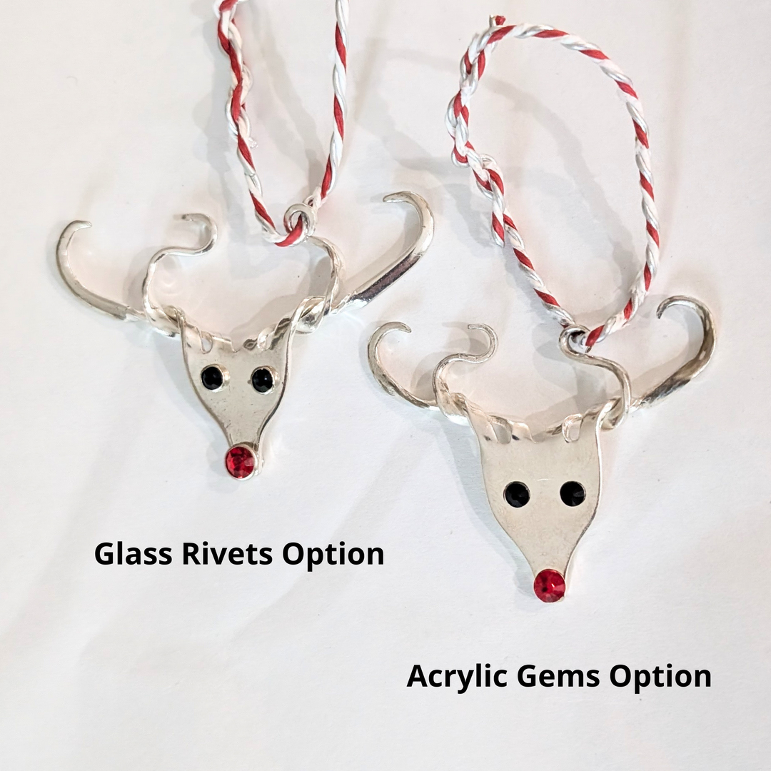 Reindeer Fork Ornament