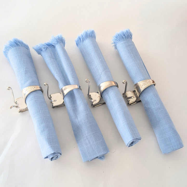 Snail Fork Napkin Ring Set - "The Art of Slow Dining"