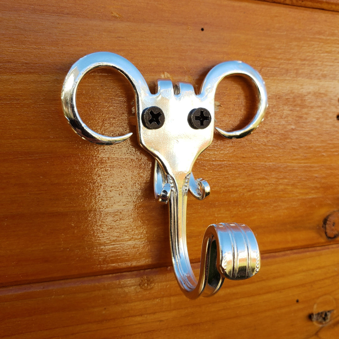 Elephant Fork Wall Hook/Stocking Hook