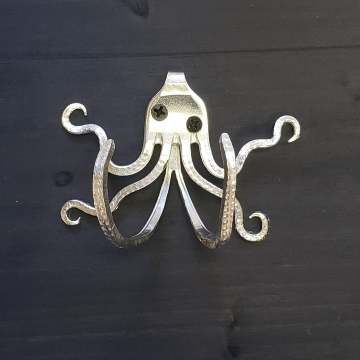 'Drunk Octopus Wants to Fight' - Fork Sculpture Octopus Hook
