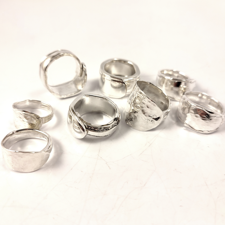 Catch of the Day Spoon Ring - Classic Band Shape