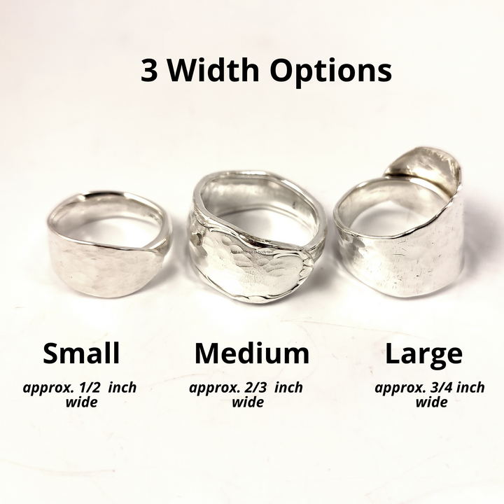 Catch of the Day Spoon Ring - Classic Band Shape
