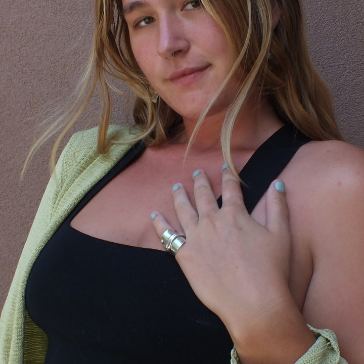 Silver Spoon Ring