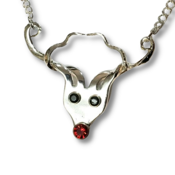 Reindeer Fork Necklace