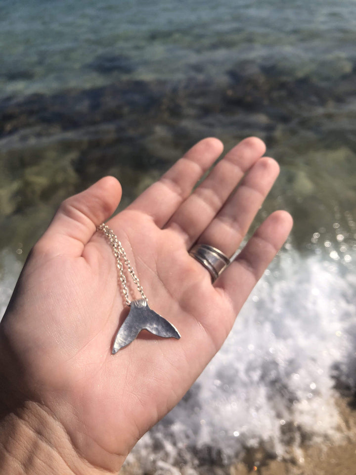 Jewelry Mermaid Tail Silverware Pendant Necklace