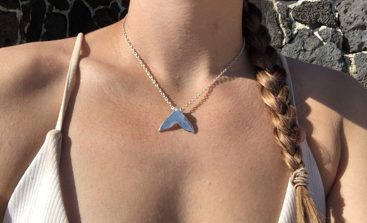 Jewelry Mermaid Tail Silverware Pendant Necklace