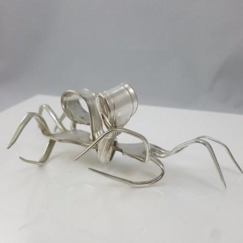 Salsa Crab - Forks and Spoons© - Forked Up Art