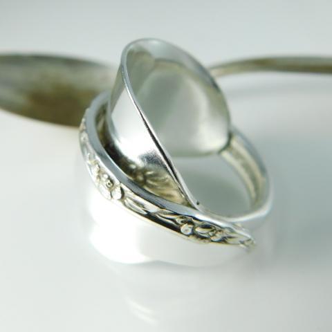 Rose Garland Whole Spoon Ring