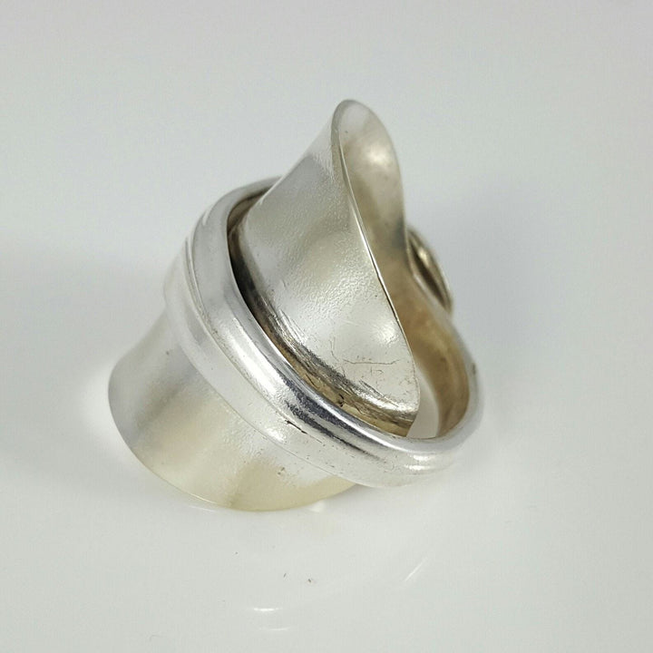 Rose spoon ring