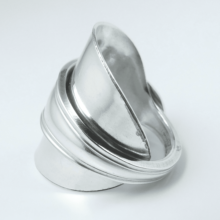 Sterling cheapest Silver State Spoon Ring New Ham