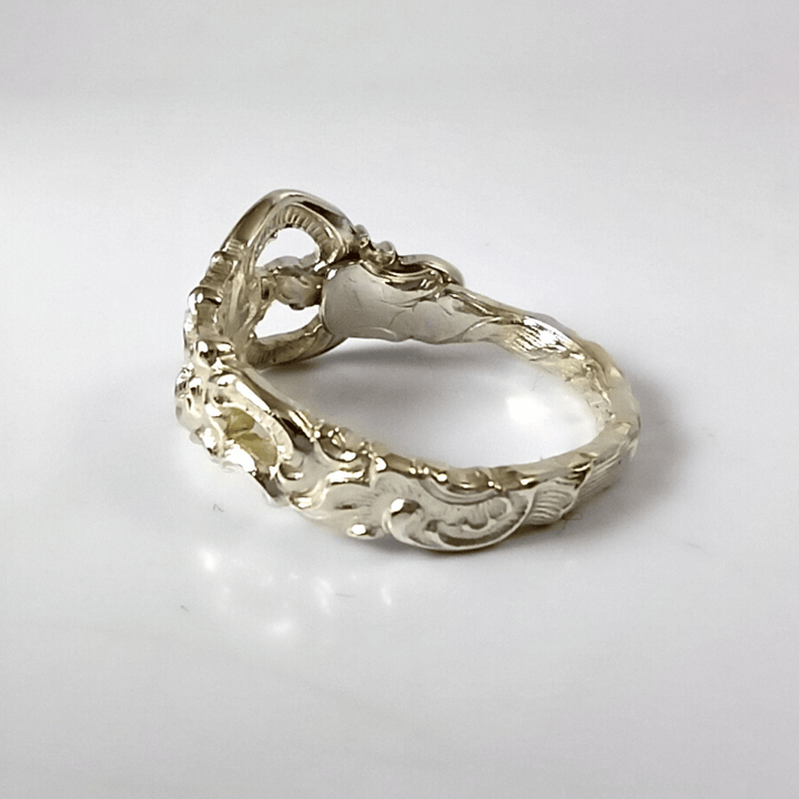 Norway Lace Band-Shape Spoon Ring
