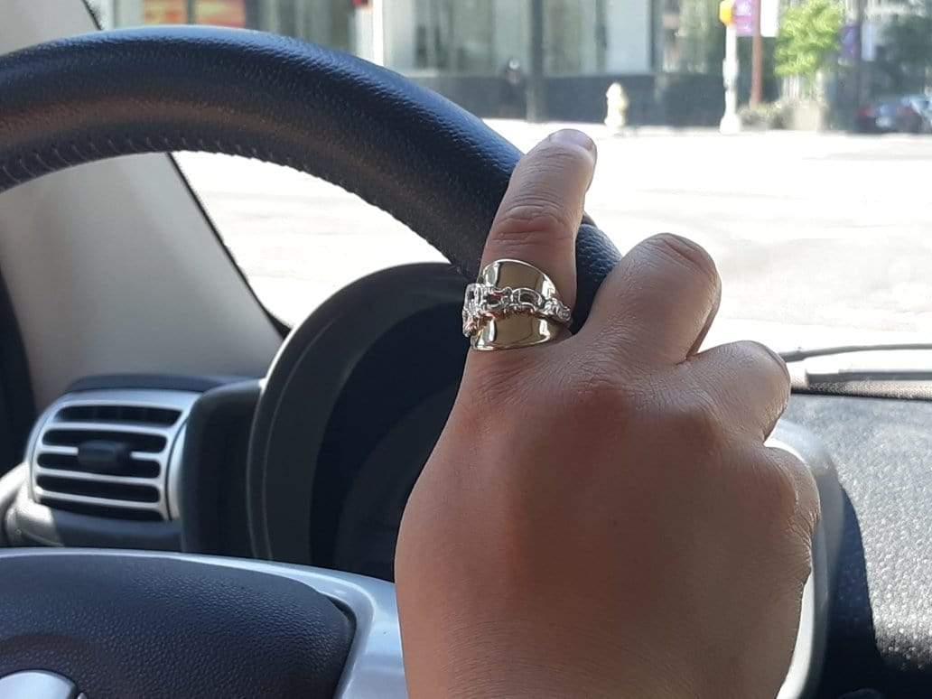 Norway Lace Whole Spoon Ring