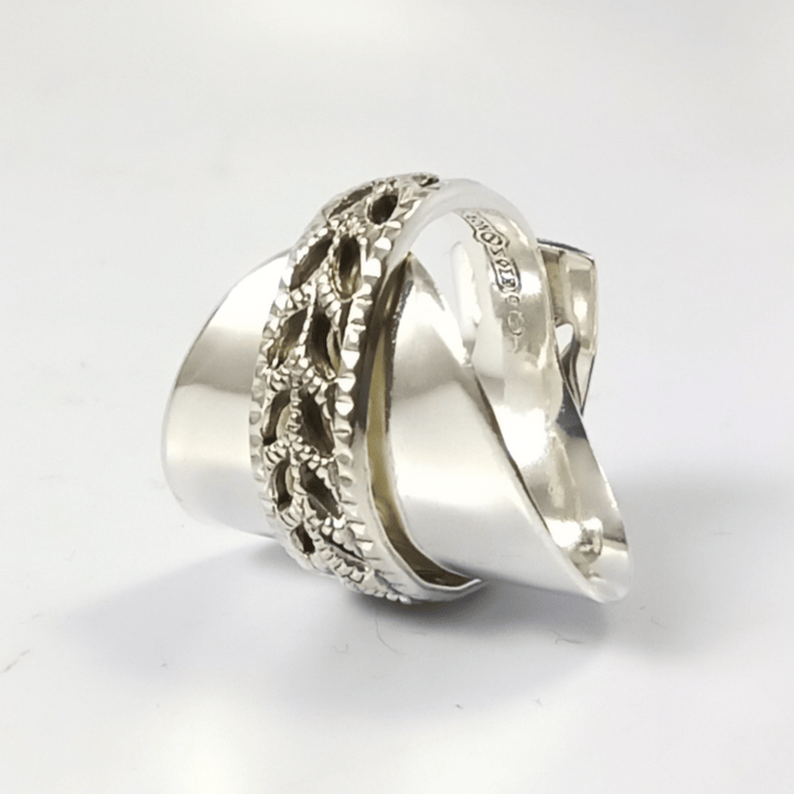 Norway Branch Whole Spoon Ring