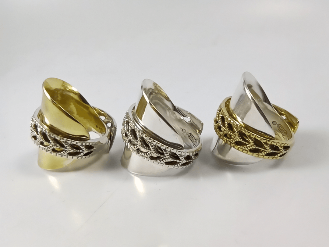 Norway Branch Whole Spoon Ring