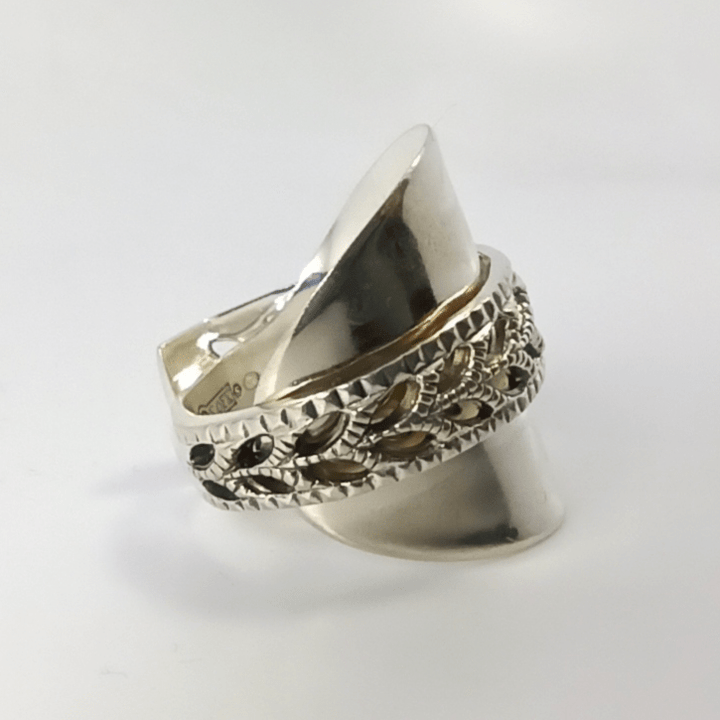 Norway Branch Whole Spoon Ring