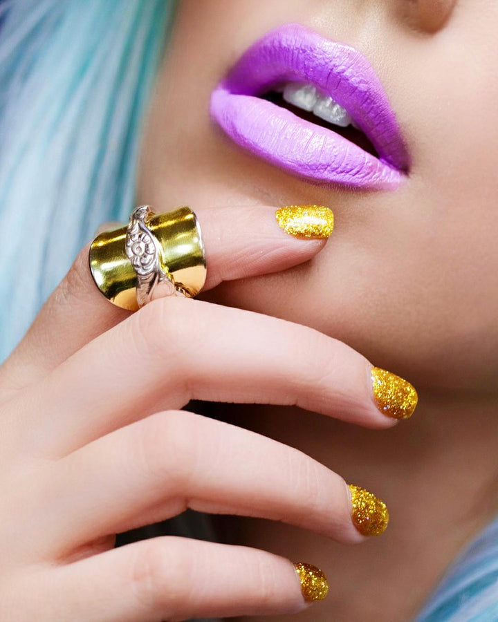 Floralism Two Tone Vintage Demitasse Gold Spoon Ring